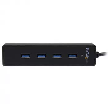 StarTech.com 4-poorts draagbare SuperSpeed USB 3.0 hub met geïntegreerde kabel