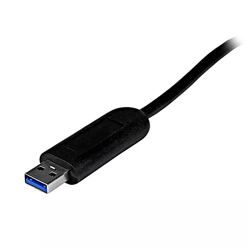 StarTech.com 4-poorts draagbare SuperSpeed USB 3.0 hub met geïntegreerde kabel