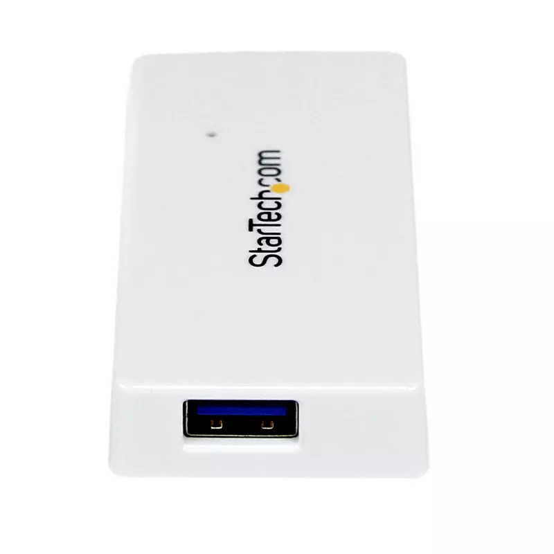 StarTech.com draagbare 4-poorts SuperSpeed mini USB 3.0 hub – wit