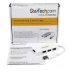 StarTech.com draagbare 4-poorts SuperSpeed mini USB 3.0 hub – wit