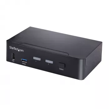 StarTech.com SV231DPUCA KVM-switch zwart