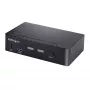 StarTech.com SV231DPUCA KVM-switch zwart