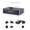 StarTech.com SV231DPUCA KVM-switch zwart