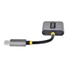 StarTech.com USB-C hoofdtelefoonsplitter, USB Type-C dual-headset-adapter met microfooningang, USB-C naar 3,5-mm audio-adapter/oordopjes-dongle, USB-C naar audiobus/aux-uitgang, 24-bit DAC