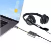 StarTech.com USB-C hoofdtelefoonsplitter, USB Type-C dual-headset-adapter met microfooningang, USB-C naar 3,5-mm audio-adapter/oordopjes-dongle, USB-C naar audiobus/aux-uitgang, 24-bit DAC