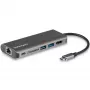 StarTech.com USB-C-multipoort-adapter, draagbare USB-C-dock naar 4K HDMI, 2-voudige USB 3.0 hub, SD/SDHC, GbE, 60W PD pass-through – USB Type-C/Thunderbolt 3 – VERVANGEN DOOR DKT30CHSDPD1