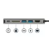 StarTech.com USB-C-multipoort-adapter, draagbare USB-C-dock naar 4K HDMI, 2-voudige USB 3.0 hub, SD/SDHC, GbE, 60W PD pass-through – USB Type-C/Thunderbolt 3 – VERVANGEN DOOR DKT30CHSDPD1