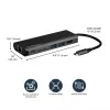 StarTech.com USB-C-multipoort-adapter, draagbare USB-C-dock naar 4K HDMI, 2-voudige USB 3.0 hub, SD/SDHC, GbE, 60W PD pass-through – USB Type-C/Thunderbolt 3 – VERVANGEN DOOR DKT30CHSDPD1