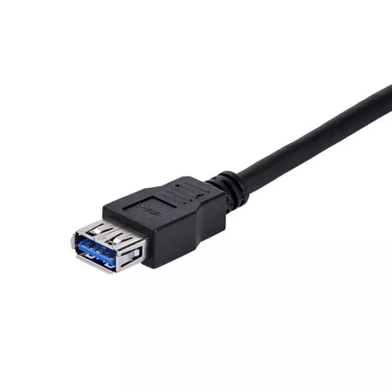 StarTech.com 1m zwart SuperSpeed USB 3.0 verlengkabel A naar A - M/F
