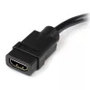 StarTech.com 8-inch HDMI-naar-DVI-D-videokabeladapter – HDMI-bus naar DVI-stekker