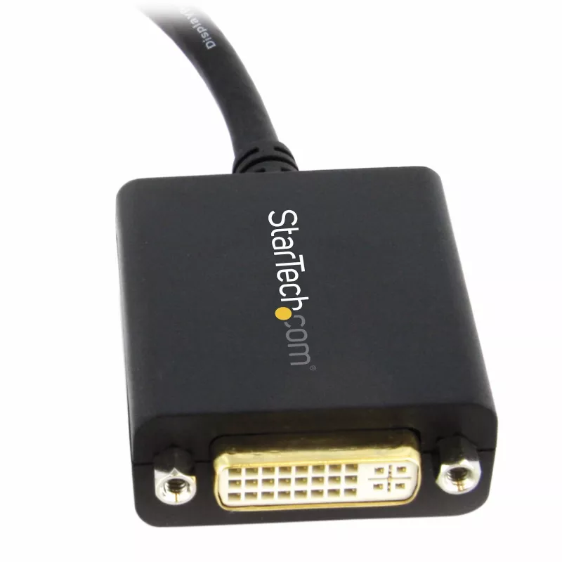 StarTech.com DP2DVI2 passieve DisplayPort-naar-DVI-D-adapter, Single-Link, 1920x1200, DP male naar DVI female