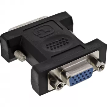 InLine DVI-A-adapter DVI 12+5 stekker / VGA 15 HD / S-VGA bus