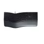 CHERRY KC 4500 ERGO Toetsenbord Universeel USB QWERTY US Engels Zwart