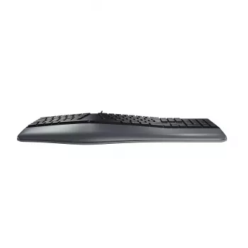 CHERRY KC 4500 ERGO Toetsenbord Universeel USB QWERTY US Engels Zwart