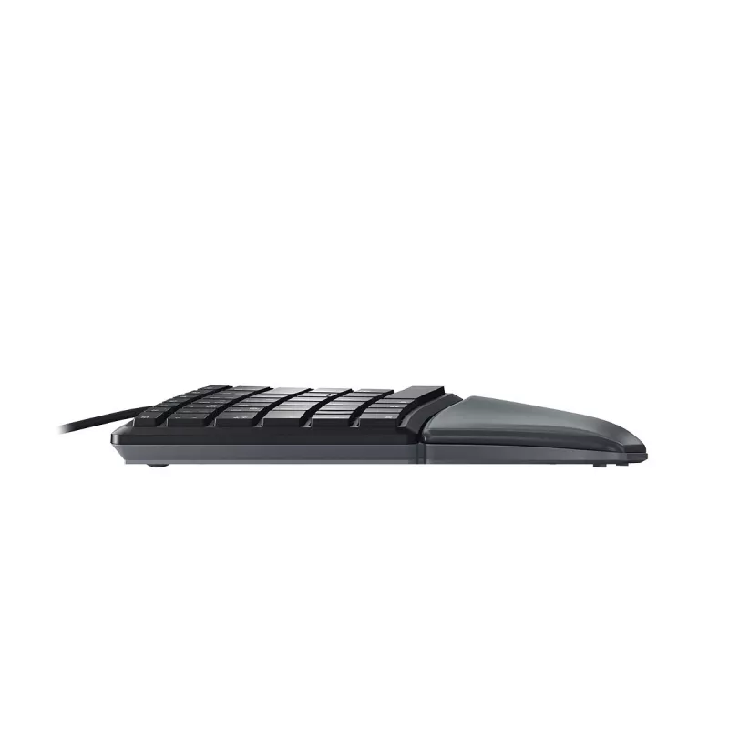 CHERRY KC 4500 ERGO Toetsenbord Universeel USB QWERTY US Engels Zwart