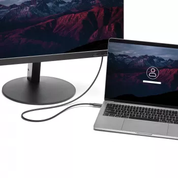 StarTech.com USB-C-naar-Mini-DisplayPort-kabel – 1 m (3,3 ft.), 4K 60 Hz – Zwart