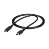 StarTech.com USB-C-naar-Mini-DisplayPort-kabel – 1 m (3,3 ft.), 4K 60 Hz – Zwart