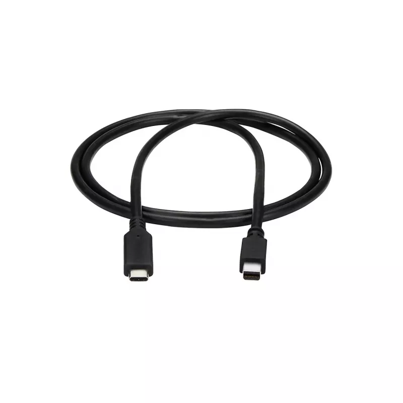 StarTech.com USB-C-naar-Mini-DisplayPort-kabel – 1 m (3,3 ft.), 4K 60 Hz – Zwart