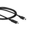 StarTech.com USB-C-naar-Mini-DisplayPort-kabel – 1 m (3,3 ft.), 4K 60 Hz – Zwart
