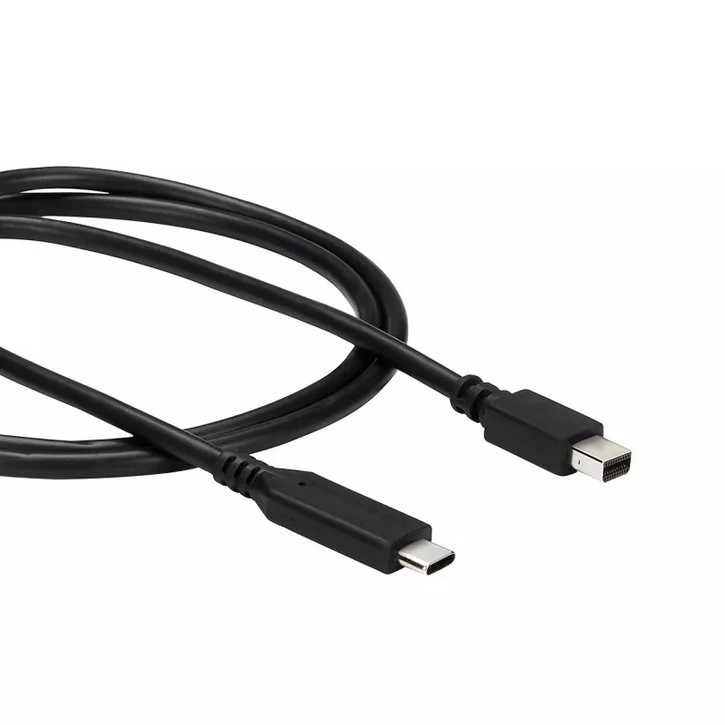 StarTech.com USB-C-naar-Mini-DisplayPort-kabel – 1 m (3,3 ft.), 4K 60 Hz – Zwart