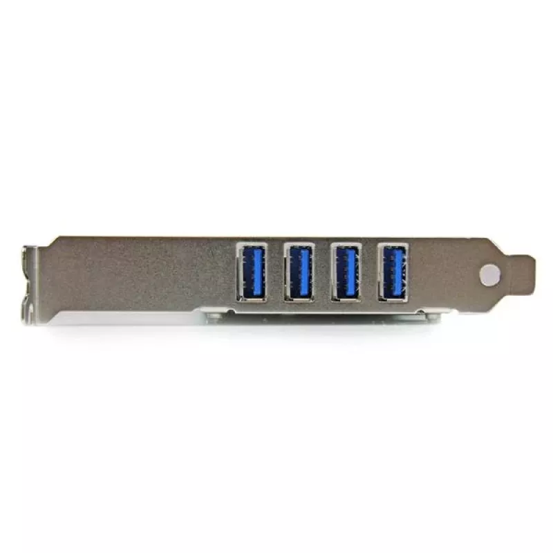 StarTech.com 4-poorts PCI Express PCIe SuperSpeed USB 3.0 controller-kaartadapter met UASP – SATA-voeding