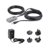 StarTech.com USB-extender-hub, 10m USB 3.0-verlengkabel met 4-poorts USB-A-hub, actieve/busgevoede USB-repeater-kabel, optionele 20W-voeding inbegrepen, ESD-bescherming