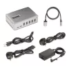 StarTech.com 7-poorts USB-C hub - 5x USB-A + 2x USB-C - Self-Powered met 65W voeding - USB 3.1 10Gbps - desktop/laptop USB-hub met 3ft USB-IF gecertificeerde vergrendelbare kabel - USB C hub