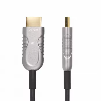 StarTech.com 100ft (30,4m) HDMI 2.1 hybride actieve optische kabel (AOC), CMP, Plenum-gecertificeerd, 8K Ultra High Speed HDMI 2.1/2.0 glasvezelkabel, 48Gbps, 8K 60Hz/4K 120Hz, HDR10+/FRL/TMDS/eARC
