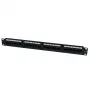 StarTech.com 24-poorts 1U rackmount Cat 6 110 patchpanel, RJ-45, rackmontage, 1U, zwart, RoHS, CE, ETL, UL