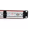 StarTech.com 24-poorts 1U rackmount Cat 6 110 patchpanel, RJ-45, rackmontage, 1U, zwart, RoHS, CE, ETL, UL