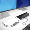 StarTech.com 2-poorts DisplayPort MST-hub, dual 4K 60Hz, DP naar 2x DisplayPort monitoradapter, DP 1.4 multi-monitor videoadapter, 30 cm geïntegreerde kabel, USB-gevoed, alleen Windows