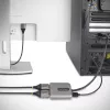 StarTech.com 2-poorts DisplayPort MST-hub, dual 4K 60Hz, DP naar 2x DisplayPort monitoradapter, DP 1.4 multi-monitor videoadapter, 30 cm geïntegreerde kabel, USB-gevoed, alleen Windows