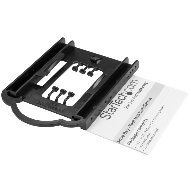 StarTech.com 2,5-inch SSD/HDD-houder voor 3,5-inch drivebay – gereedschapsloze installatie