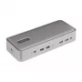 StarTech.com dual-laptop USB-C KVM-dockingstation, dual-monitor 4K 60Hz DisplayPort-dock, 5-poorts USB-hub, GbE, 90W/45W Power Delivery naar twee laptops, Windows/Mac, 2-host KVM-dock - TAA