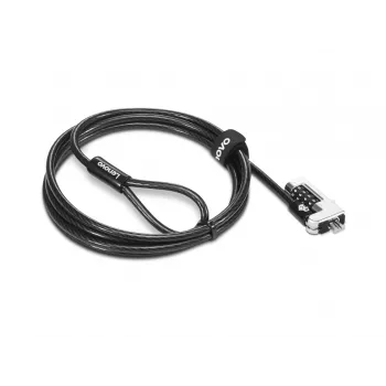 Kabelslot Lenovo 4XE1F30277 zwart 1,8 m cijferslot