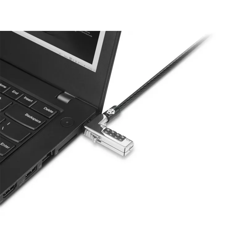 Lenovo 4XE1F30277 Kensington NanoSaver Combination beveiligingskabelslot, zwart