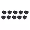 StarTech.com SFP-stofkappen – 10-pack, SFP, rubber, zwart, netwerkswitch, 14,6 mm, 10,1 mm