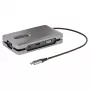 StarTech.com DKM31C3HVCPD USB-C multiportadapter / dockingstation voor twee monitoren, 4K HDMI 2.0, VGA, USB-C DP Alt Mode-video, 100 W PD Pass-Through, 2x USB-A 10 Gbps, GbE, MST, grijs