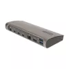 StarTech.com Thunderbolt 4 dock, 96W Power Delivery, single 8K/dual monitor 4K 60Hz, 3xTB4/USB4 aansluitingen, 4xUSB-A, SD, GbE, Thunderbolt 4 dockingstation voor Windows of TB3 MacBook, 0,8m kabel