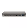 StarTech.com Thunderbolt 4 dock, 96W Power Delivery, single 8K/dual monitor 4K 60Hz, 3xTB4/USB4 aansluitingen, 4xUSB-A, SD, GbE, Thunderbolt 4 dockingstation voor Windows of TB3 MacBook, 0,8m kabel