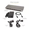 StarTech.com Thunderbolt 4 dock, 96W Power Delivery, single 8K/dual monitor 4K 60Hz, 3xTB4/USB4 aansluitingen, 4xUSB-A, SD, GbE, Thunderbolt 4 dockingstation voor Windows of TB3 MacBook, 0,8m kabel
