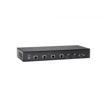 AV-zender LevelOne HDMI over Cat.5 zender HDBaseT 100 m 4-kanaals uitgangen