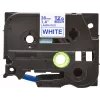 Etikettenlint Brother TZe263 36 mm blauw op wit