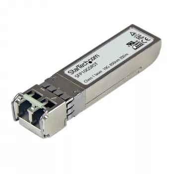 StarTech.com Cisco SFP-10G-SR compatibele SFP+-transceivermodule – 10GBASE-SR~Cisco SFP-10G-SR compatibele SFP+-module – 10GBASE-SR – 10GbE multimode vezel MMF optische transceiver – 10GE gigabit ethernet SFP+ – LC 300 m – 850 nm – DDM Cisco Firepower, ASR9000, C9300