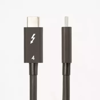 StarTech.com 0,5 m Thunderbolt 4-kabel – 40 Gbit/s – 100W PD – 4K/8K video – Intel-gecertificeerde Thunderbolt-kabel – compatibel met USB 4/Thunderbolt 3/USB 3.2/USB Type-C/DisplayPort
