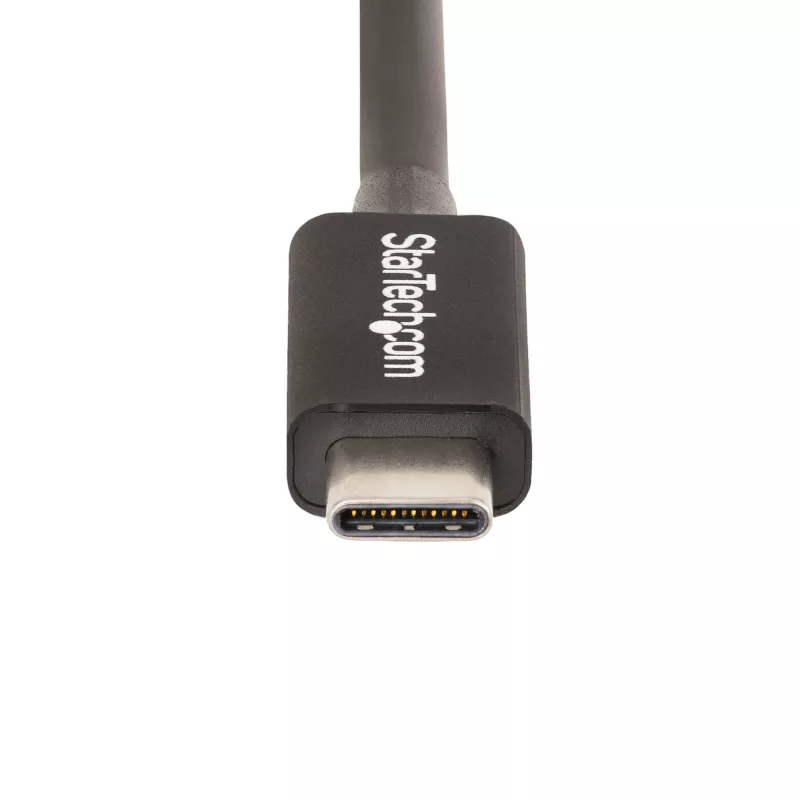 StarTech.com 0,5 m Thunderbolt 4-kabel – 40 Gbit/s – 100W PD – 4K/8K video – Intel-gecertificeerde Thunderbolt-kabel – compatibel met USB 4/Thunderbolt 3/USB 3.2/USB Type-C/DisplayPort