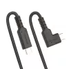 StarTech.com 0,9 m robuuste haakse USB-C-kabel, USB 3.2 Gen 2 (10 Gbps), volledig data-geschikte USB-C-naar-C-datakabel, 4K 60Hz DP Alt-modus, 100W Power Delivery – 90-graden USB Type-C-kabel
