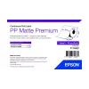 Epson PP matte label premium, eindloze rol, 76 mm x 29 m, wit, zelfklevend printeretiket, eindloos etiket, rol, inkjet, acryl