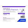Epson PP matte label premium, eindloze rol, 76 mm x 29 m, wit, zelfklevend printeretiket, eindloos etiket, rol, inkjet, acryl