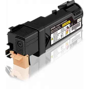 Epson tonerpatroon geel 2,5k, 2500 pagina's, geel, 1 st.
